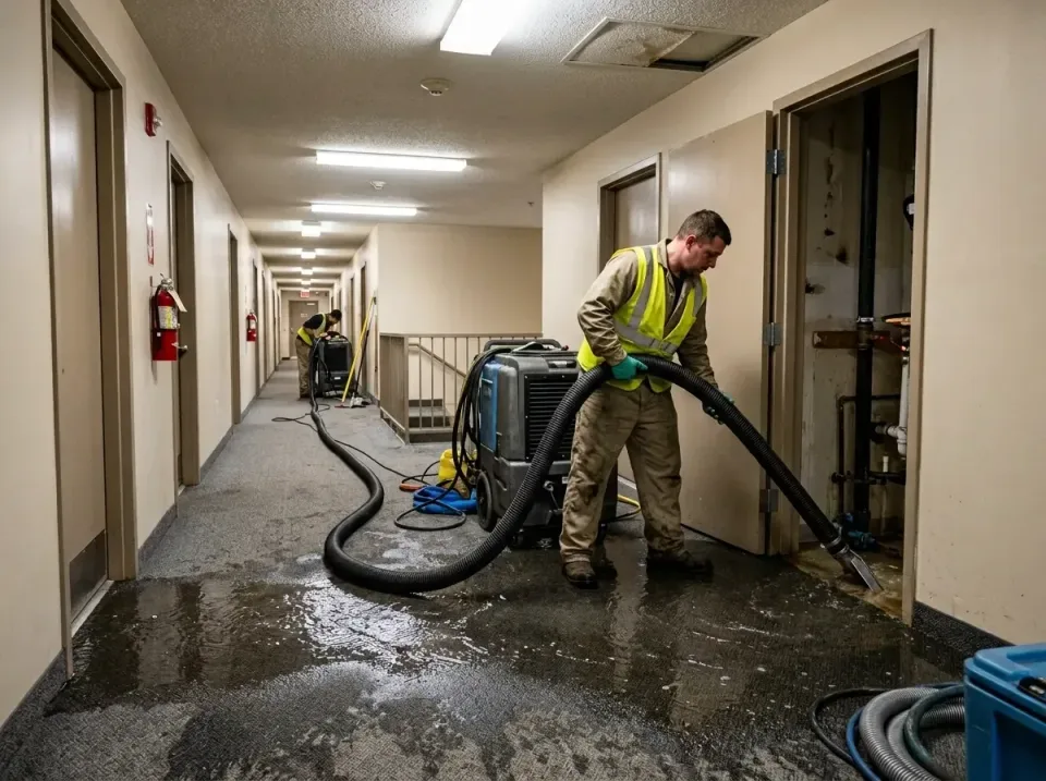 multi-unit-apartment-hallway-f-005 — frequently asked questions, Emergency Burst Pipe Water Extraction & Removal in Keyport,…